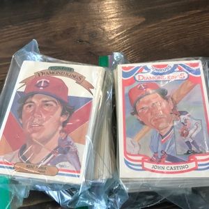 MINNESOTA TWINS Assorted Baseball Cards ‘81-91